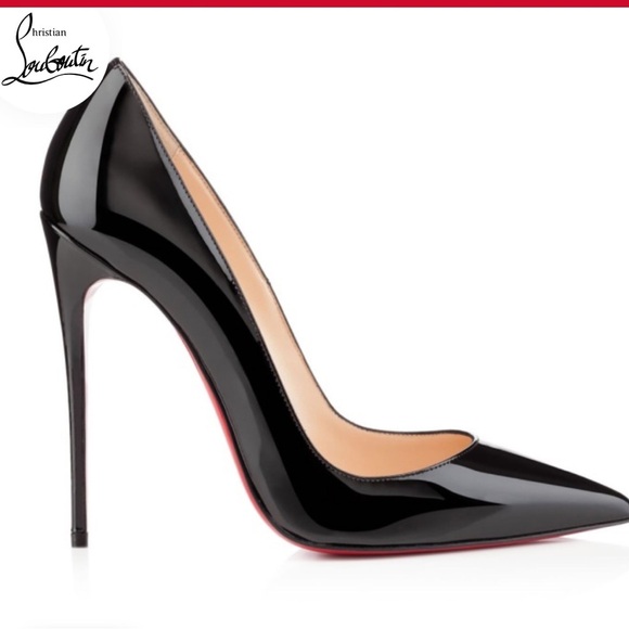 Christian Louboutin Kate 120MM Patent Leather Pumps Patent Heels - Picture 16 of 16